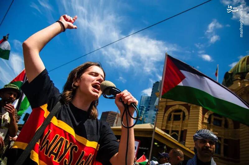 عکس/ تظاهرات حمایت از فلسطین و غزه در استرالیا
