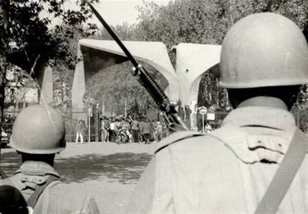 گلبهخودی رضا پهلوی در روز دانشجو+ عکس