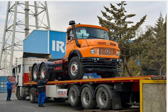 ارسال نخستین محموله صادراتی ایران‌خودرو دیزل به قاره آفریقا