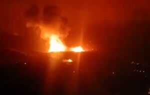 فیلم/ حملات هوایی رژیم صهیونیستی به جنوب لبنان