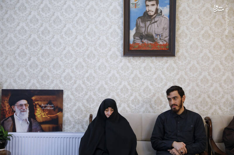 فرزندانم را در مسیری تربیت کردم که شهید میخواست
