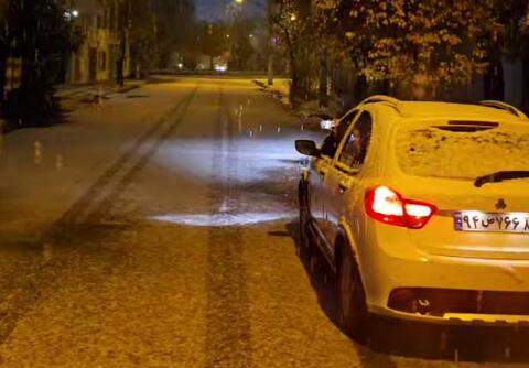 شیراز سفیدپوش شد