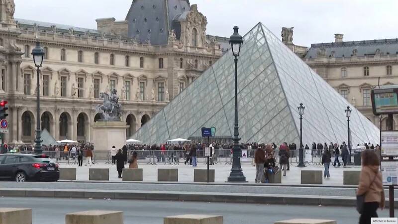 فیلم/ تخریب آثار تاریخی در موزه لوور بر اثر فاضلاب