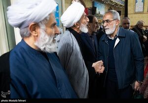 حضور مسوولان در مراسم بزرگداشت حاج عبدالله طائب