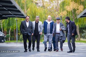 دیدار مامیاشویلی رئیس فدراسیون کشتی روسیه و نایب رئیس اتحادیه جهانی با علیرضا دبیر