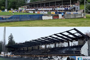 در پی سقوط باشگاه پر افتخار فنلاندی؛ 3 نوجوان ورزشگاه خانگی تیم را به آتش کشیدند
