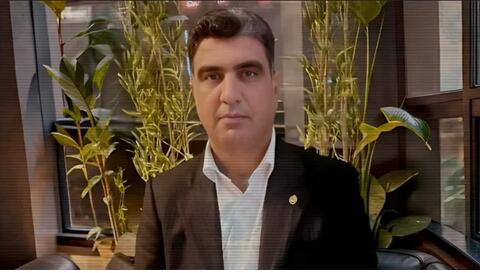 فیلم لحظه سکته و درگذشت وکیل مشهدی