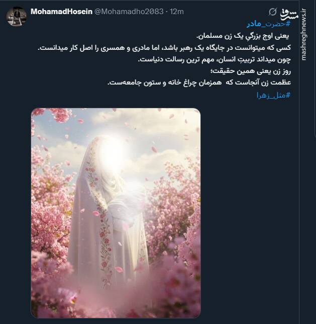 واکنش کاربران فضای مجازی به مناسبت روز مادر