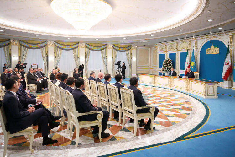 كشور،قزاقستان،پزشكيان،مشترك،ايران،تقويت،تأكيد،فرهنگي،حوزه،رو ...