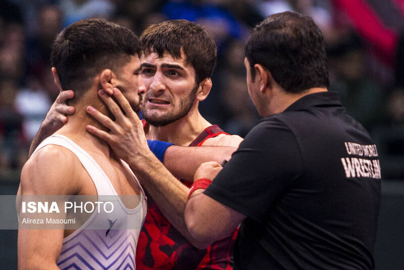 پیروزی ۷-۰ روسیه برابر ایران در فینال لیگ برتر کشتی آزاد