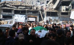 مراسم تشییع شهید رائد سعد در غزه