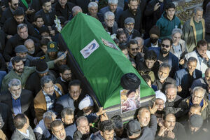 تشییع پیکر آیت‌الله سیدمحمد شاهچراغی