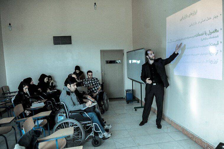 معلوليت،دانشجويان،مشكلات،كشور،دسترسي،رعايت،آموزشي،حقوق،رجايي ...