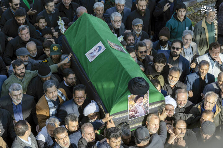 عکس/ تشییع پیکر آیتالله سیدمحمد شاهچراغی