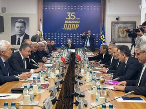 عکس/ حضور عراقچی در مجلس دومای روسیه