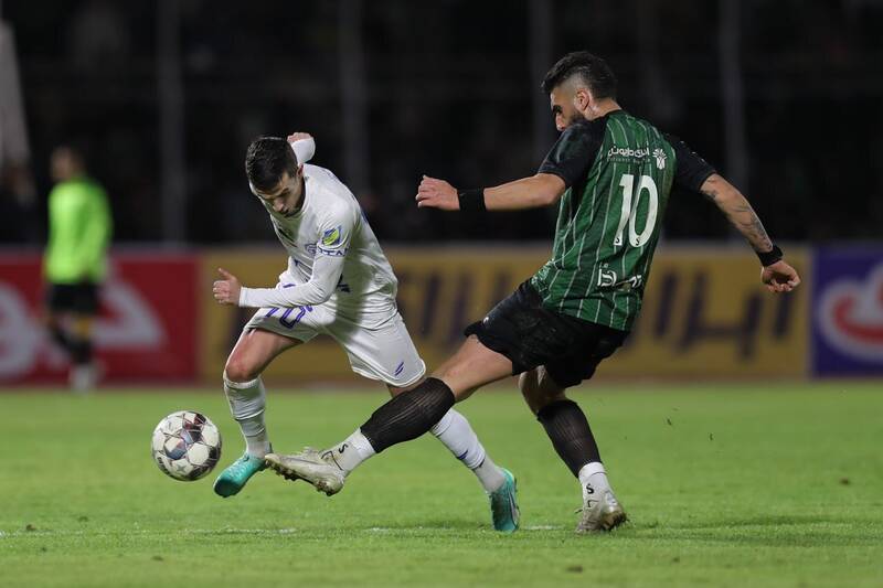 خيبر،استقلال،مالكيت،توپ،گل،ديدار،درصد