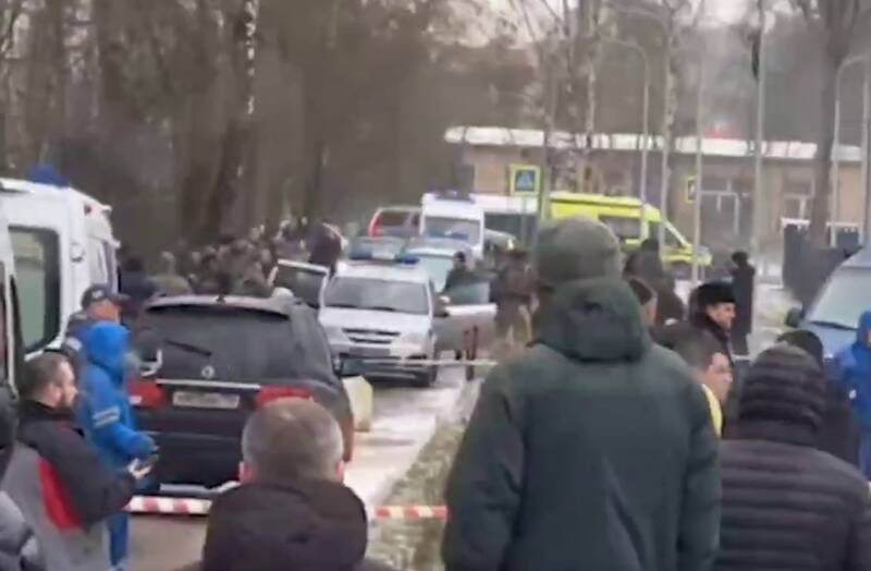 فیلم/ حمله مسلحانه یک دانشآموز در مدرسهای در مسکو