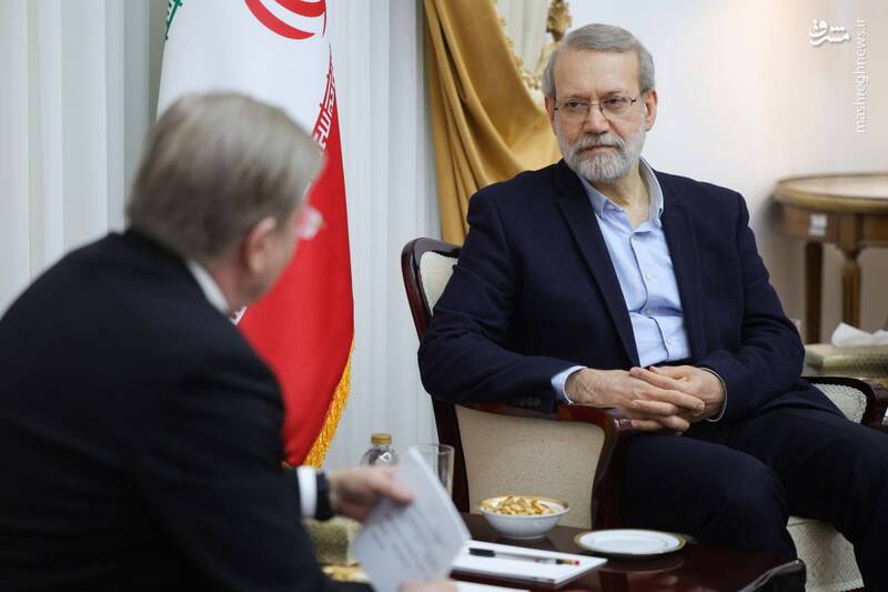 دیدار معاون نخستوزیر روسیه با علی لاریجانی در تهران/ شتاببخشی به کریدور راهبردی شمال–جنوب در دستور کار است