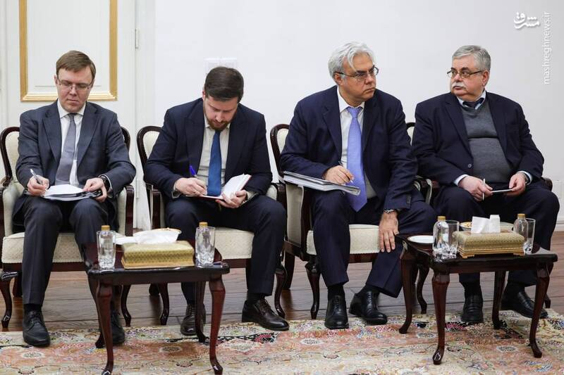 عکس/ دیدار معاون نخست‌وزیر روسیه با لاریجانی