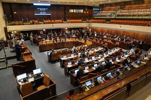 درگیری در پارلمان رژیم صهیونیستی + فیلم