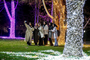 جشنواره نور در یلدای ایرانی