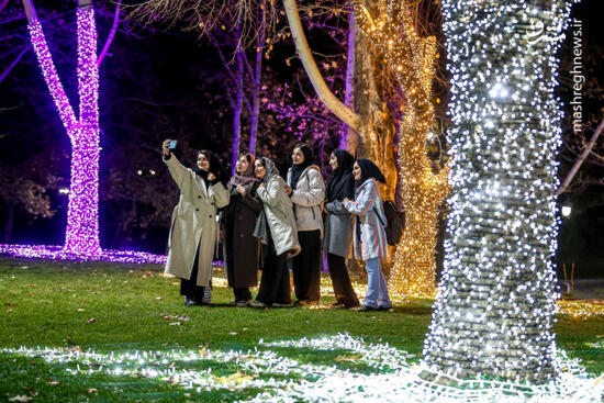 جشنواره نور در یلدای ایرانی