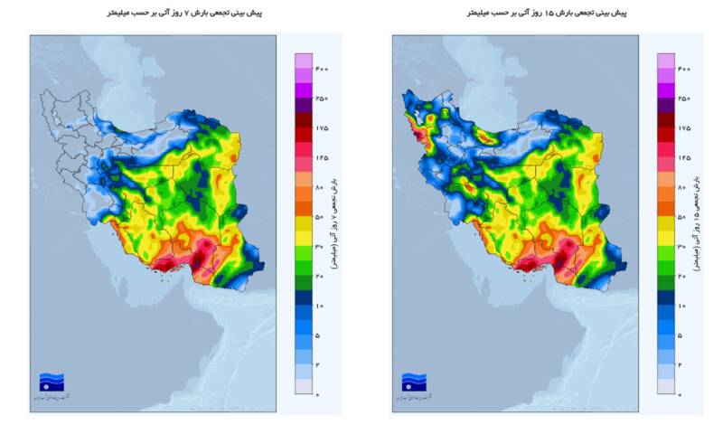 موج بعدی بارشها از راه میرسد+ نقشه