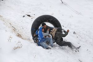 تیوب‌سواری در همدان