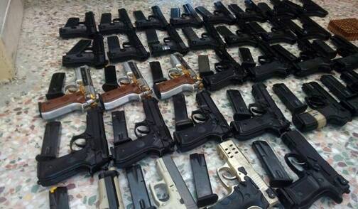 فیلم/ کشف ۱۵۰ کلت خارجی در سیستان‌وبلوچستان