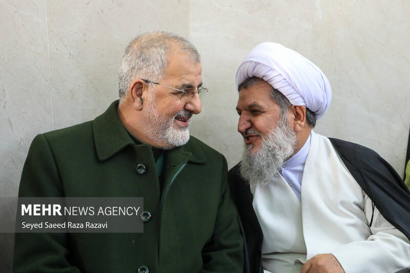 مراسم ترحیم آیت‌الله سید محمد شاهچراغی