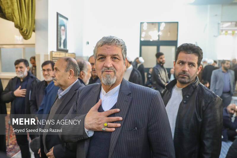 مراسم ترحیم آیت‌الله سید محمد شاهچراغی