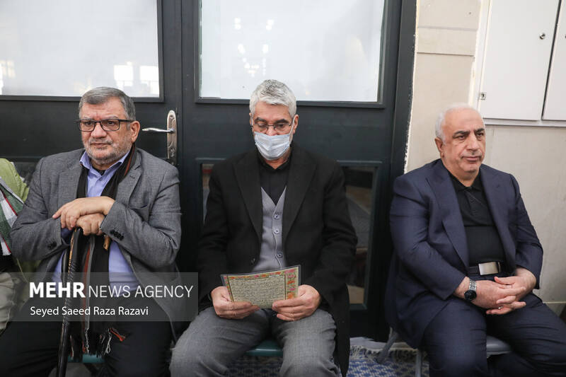 مراسم ترحیم آیت‌الله سید محمد شاهچراغی