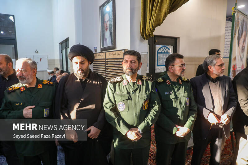 مراسم ترحیم آیت‌الله سید محمد شاهچراغی