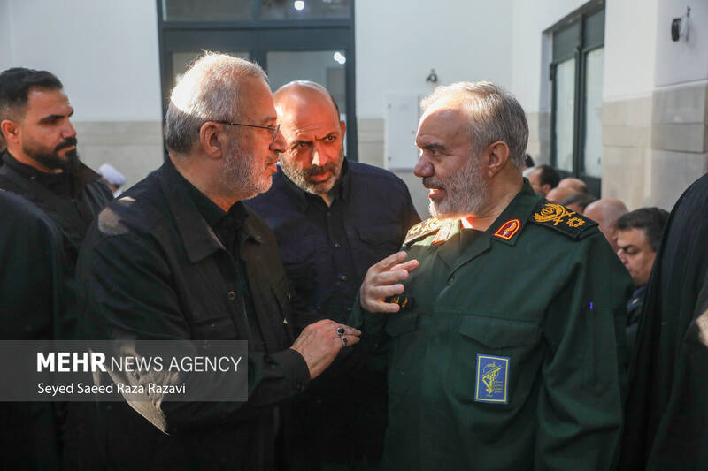 مراسم ترحیم آیت‌الله سید محمد شاهچراغی