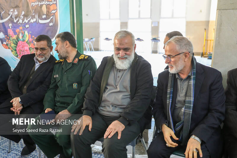 مراسم ترحیم آیت‌الله سید محمد شاهچراغی