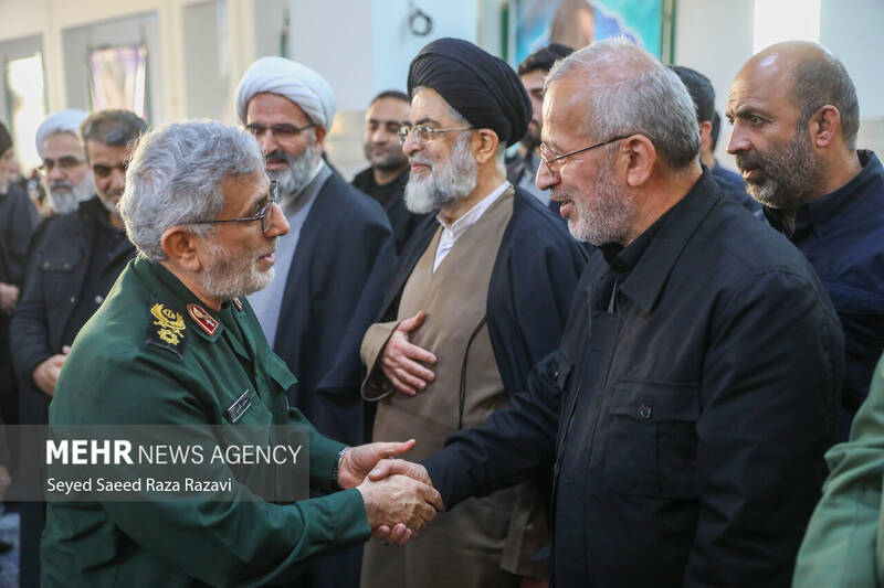 مراسم ترحیم آیت‌الله سید محمد شاهچراغی