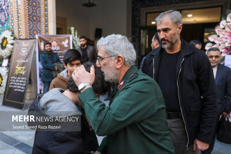 مراسم ترحیم آیت‌الله سید محمد شاهچراغی