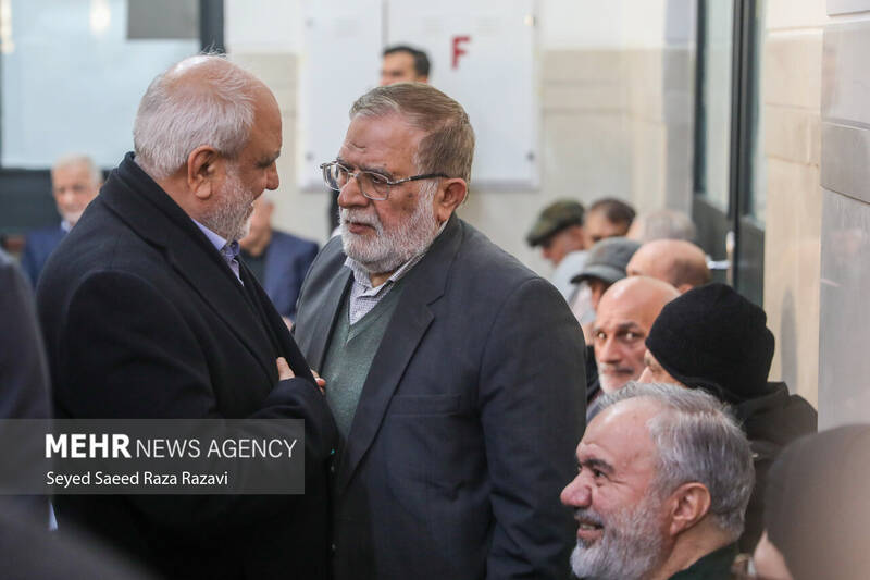 مراسم ترحیم آیت‌الله سید محمد شاهچراغی