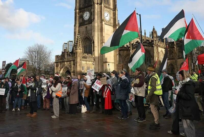 فلسطين،پليس،حامي،غزه،اقدام،نفر،شعارها،اعتراضات،صهيونيستي،حمل ...