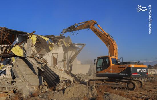 تخریب ۱۵۰ ویلای غیرمجاز با حکم قضایی