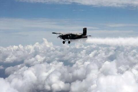 اولین فیلم از بارورسازی ابرها توسط هوافضای سپاه