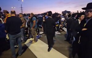 تظاهرات صهیونیست‌ها در مخالفت با سربازی اجباری