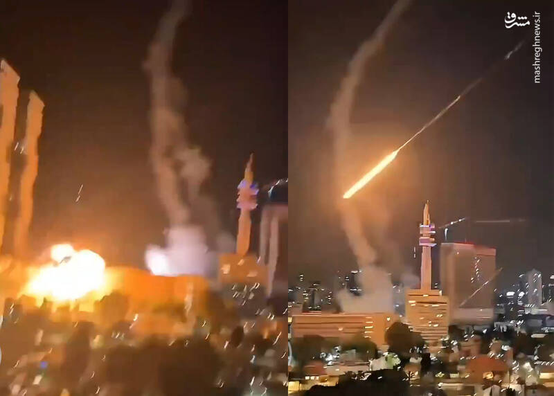 جزئیات جدید از محل اصابت ۲۰ ساختمان نظامی اسرائیل/ نورافشانی بر خرابه‌های سانسورشده تل‌آویو