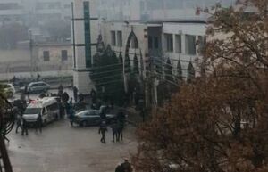 انفجار تروریستی در مسجدی در حمص سوریه