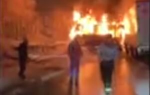 ۲۷ کشته و زخمی در تصادف زنجیره‌ای ژاپن