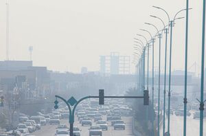 آلودگی هوا در یزد