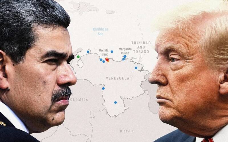 کشور آمریکا , دونالد ترامپ , نیکولاس مادورو ,