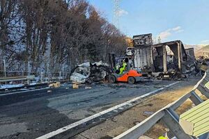 تصادف زنجیره‌ای ۶۷ خودرو در ژاپن