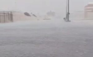 فیلم/ بارش شدید باران در کنگان