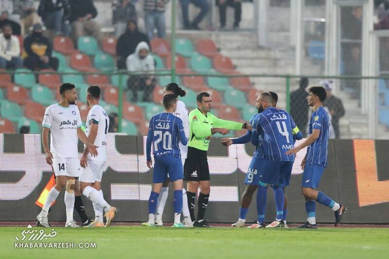 اعلام،استقلال،رودنيل،محوطه،داوري،پايان،بازي،منصوريان